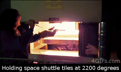 Shuttle tiles